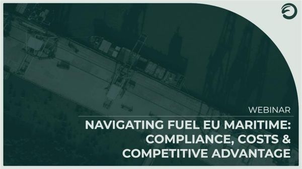 FuelEU Maritime webinar graphic.