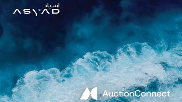 AuctionConnect and Asyad Shipping logos.