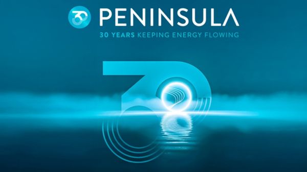 Peninsula 30 Years graphic.