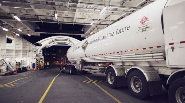 FortisBC Tanker truck.