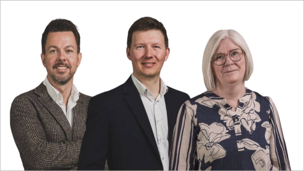 Thomas Bondesen, Christian Ramsdal and Jeanette Rathje, Malik Group.