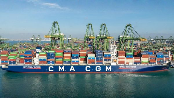 CMA CGM Iron vessel.