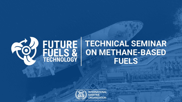 Technical seminar on methane-based fuels graphic.