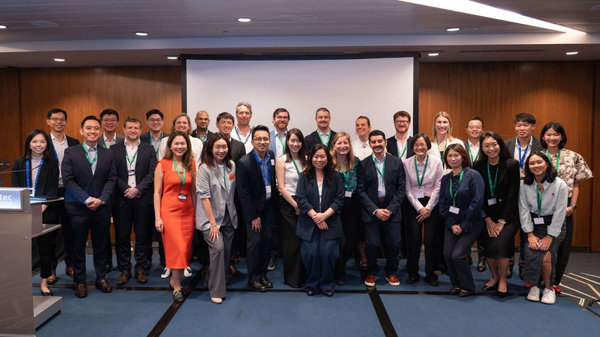 Singapore-Rotterdam GDSC partners at a SMW workshop.
