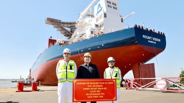 Mount Vision's vessel launching.
