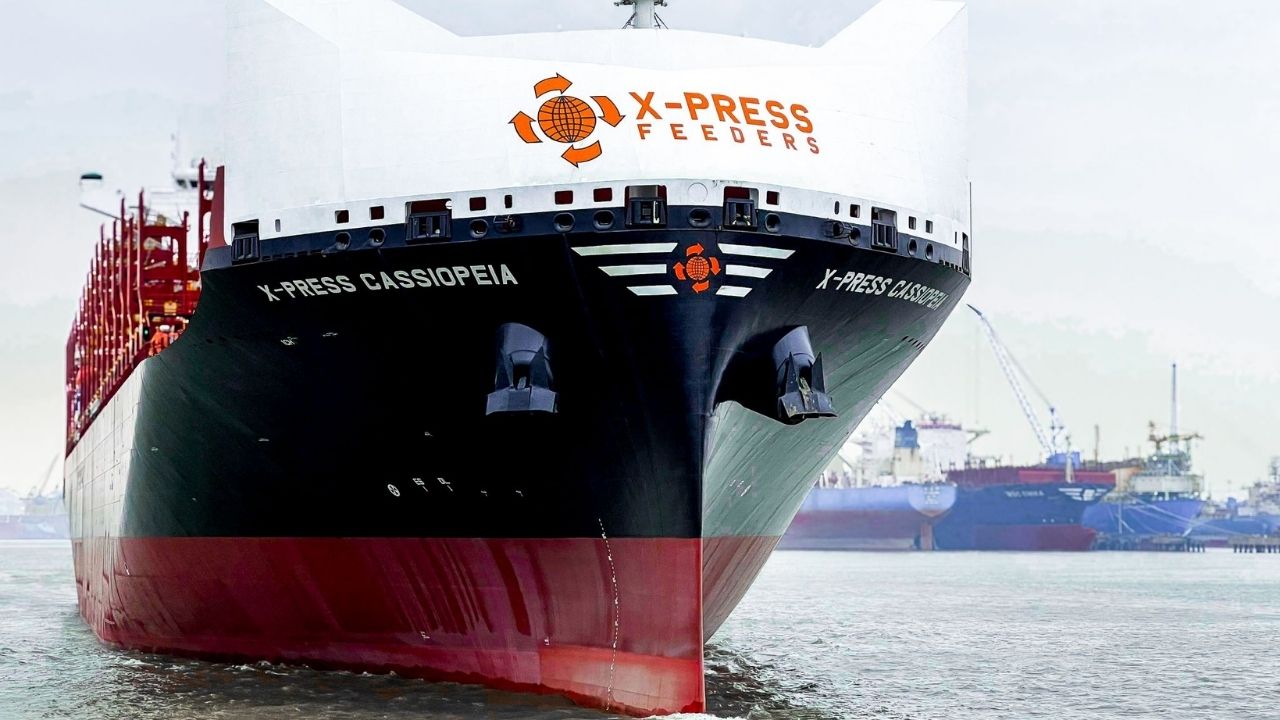 X-Press Cassiopeia vessel.