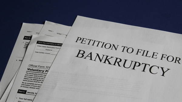 Bankruptcy filing documents.