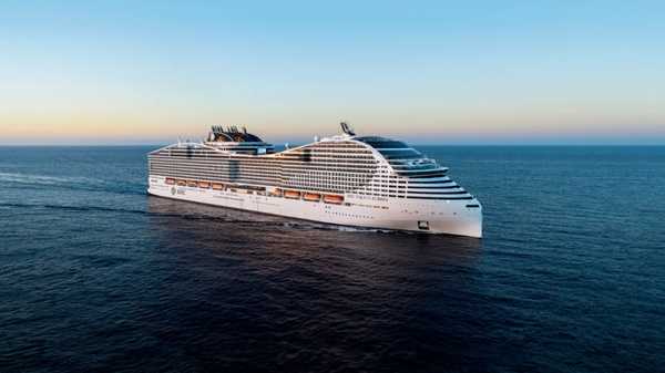 MSC World Europa vessel.