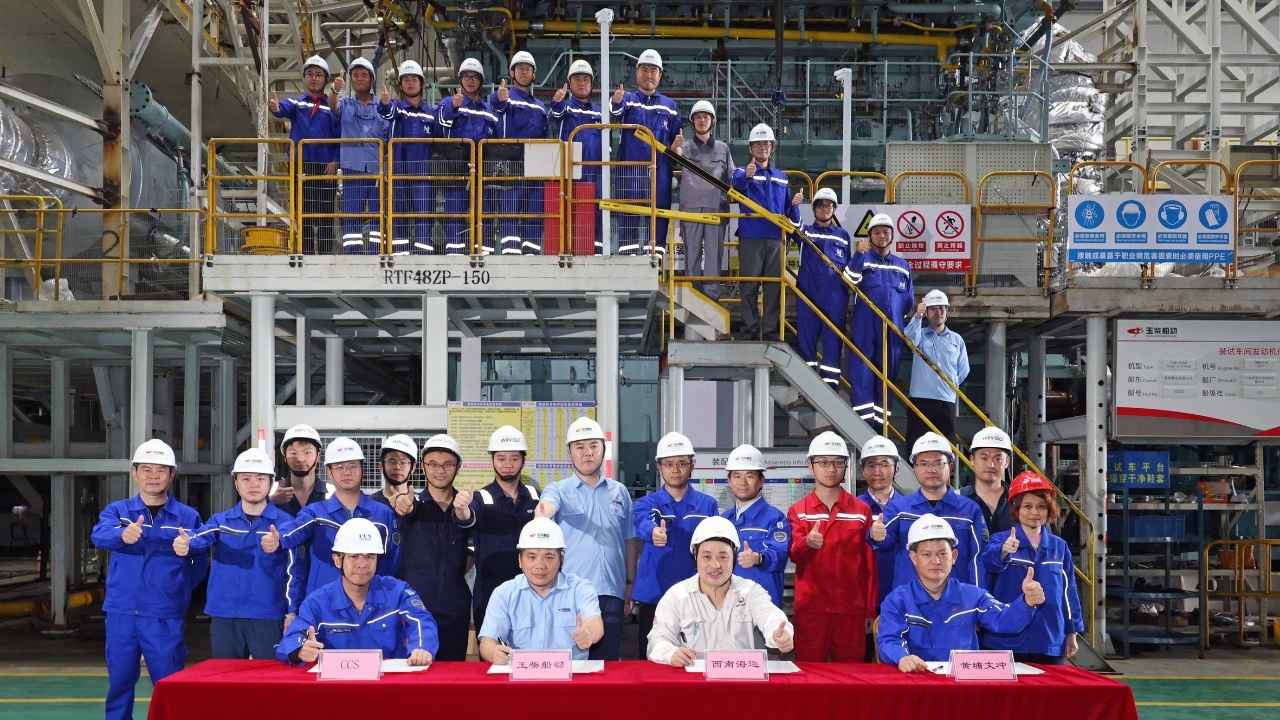 Factory Acceptance Testing (FAT) for X52DF-A-1.0 engine.