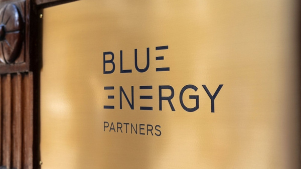 Blue Energy Partners logo.