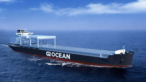 Rendering of a G2 Ocean OHGC vessel.