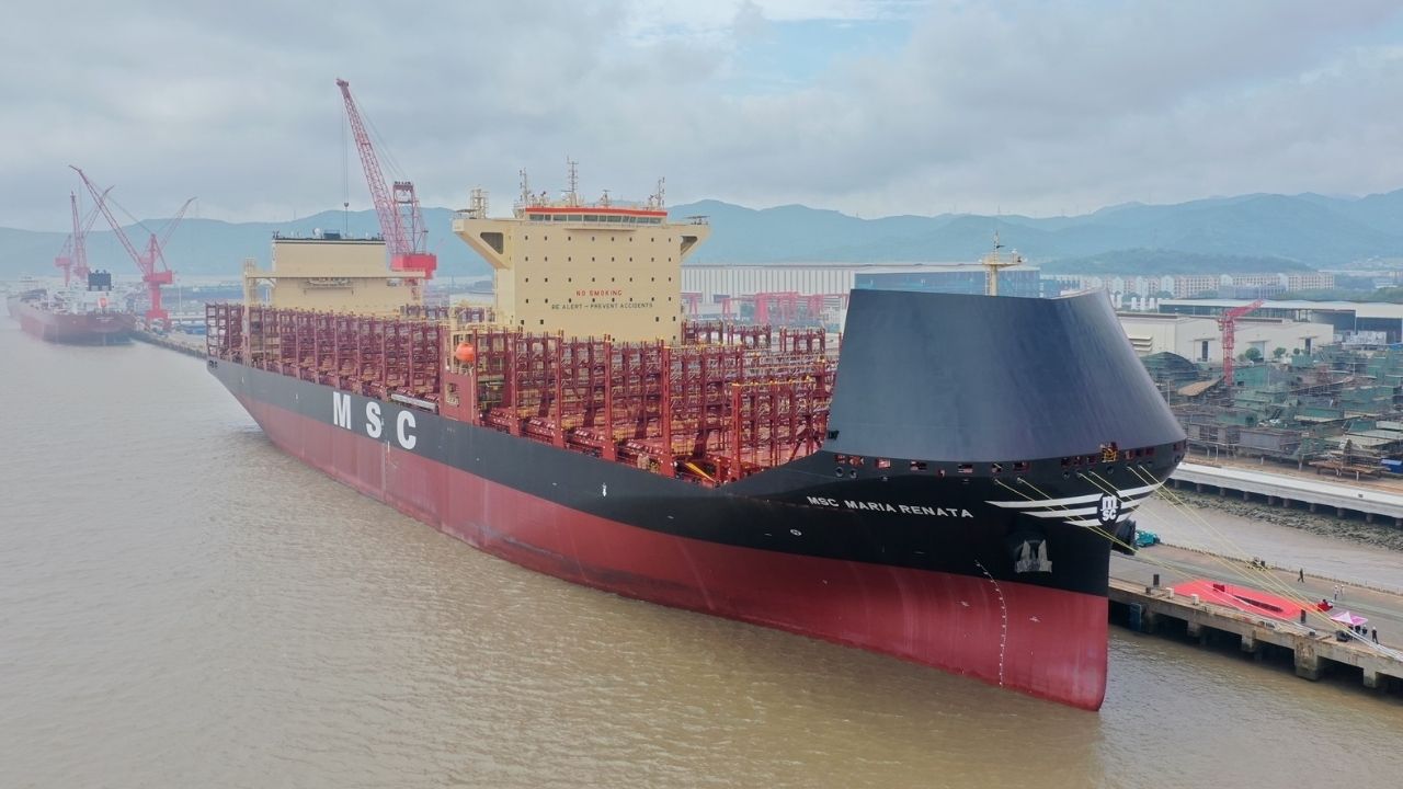 MSC Maria Renata vessel.
