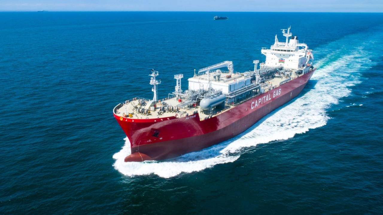 Active vessel.