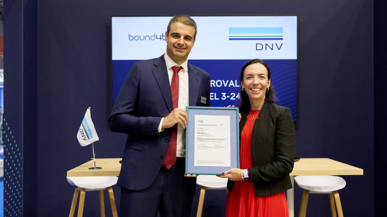 Bound4blue receives DNV Type Approval.