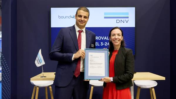 bound4blue receives DNV Type Approval.