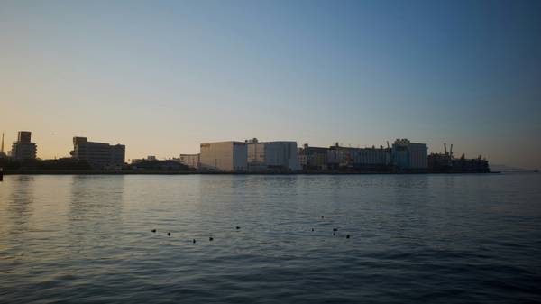 Hakata waterfront.