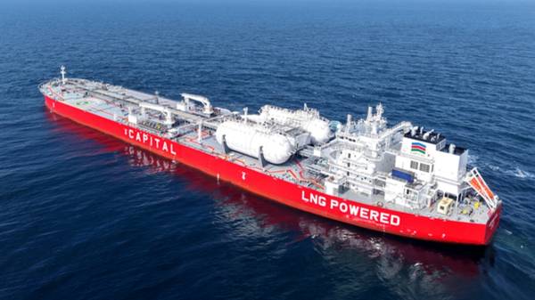 Capital's LNG-powered vessel.