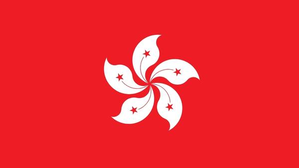 Hong Kong flag.