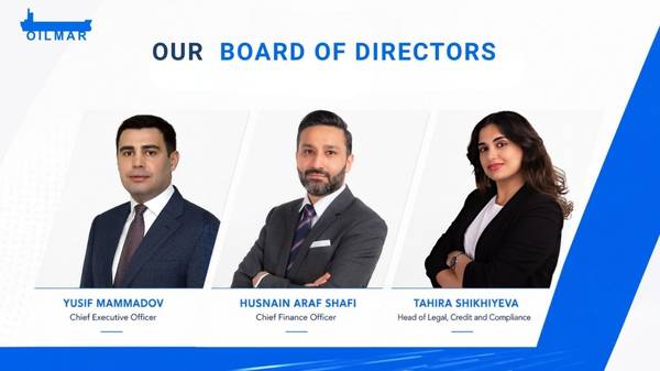 Oilmar Board of Directors graphic.