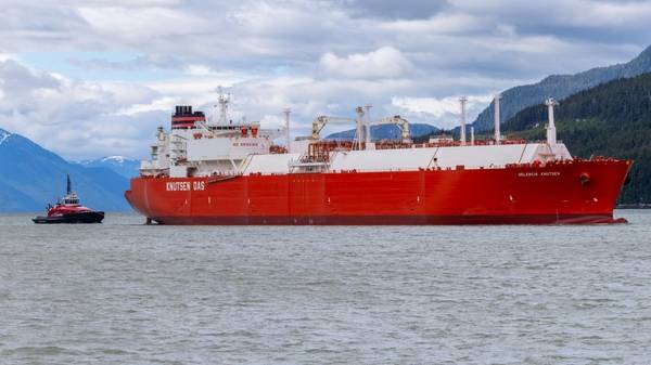 HaiSea Kermode and Valencia Knutsen vessel at sea.