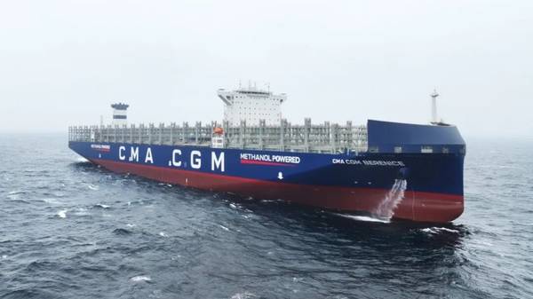 CMA CGM Berenice vessel.