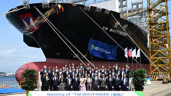 YM Wayfinder naming ceremony.