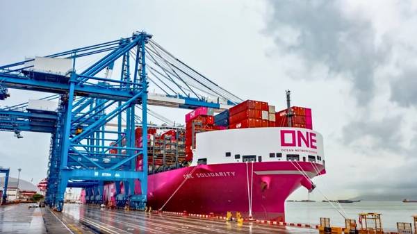 ONE Solidarity vessel.