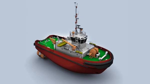 Electric tug render.