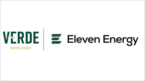 Verde Marine Energy and Eleven Energy logo.
