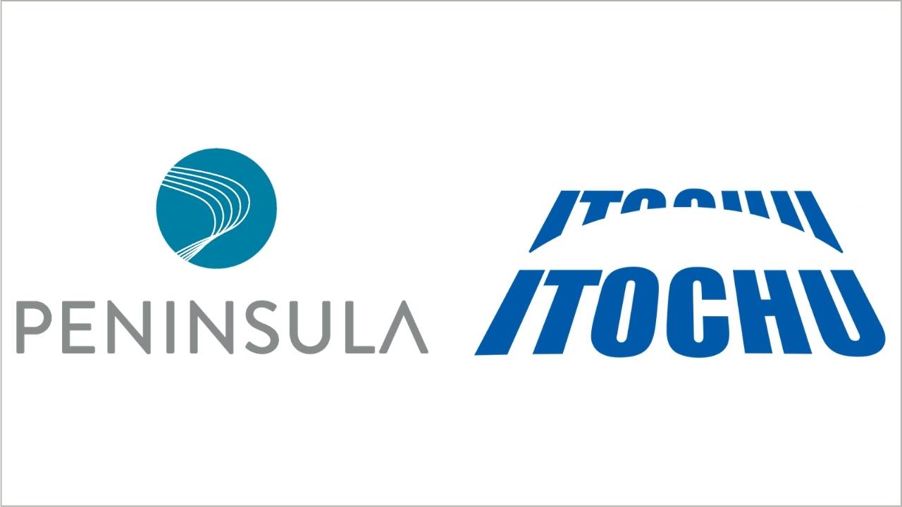 Peninsula and Itochu logo.