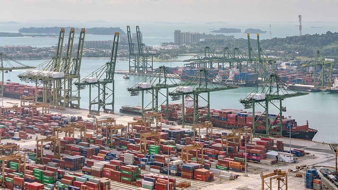 Port of Singapore.