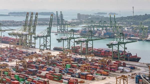 Port of Singapore.