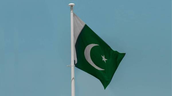 Pakistan flag.