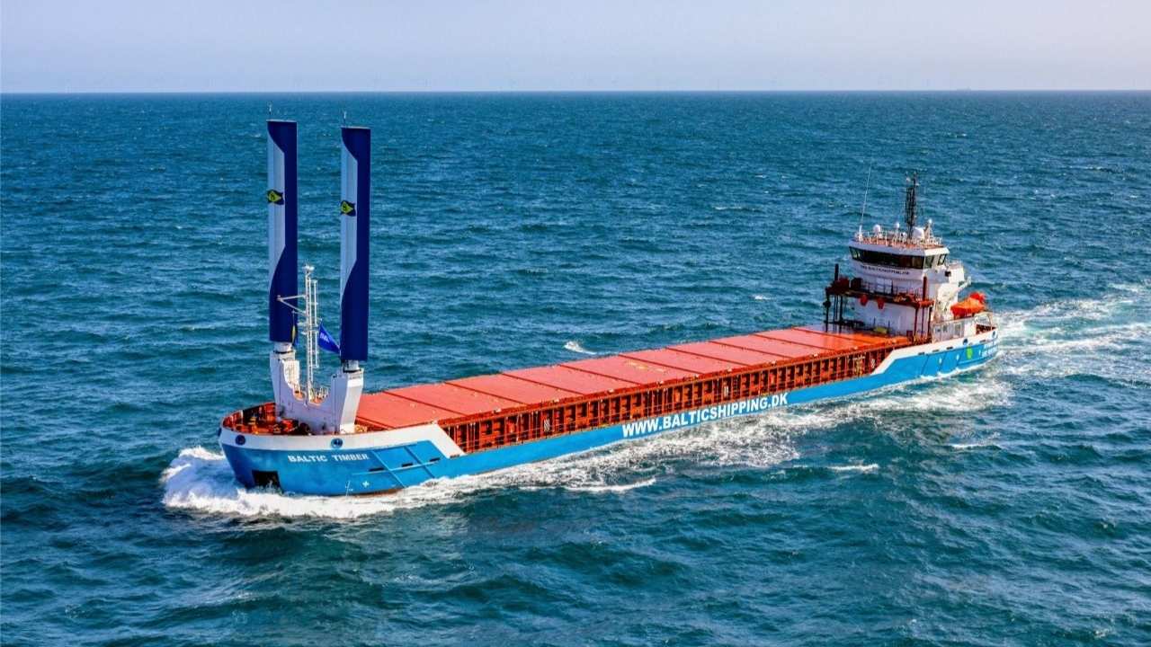 Baltic Timber vessel.