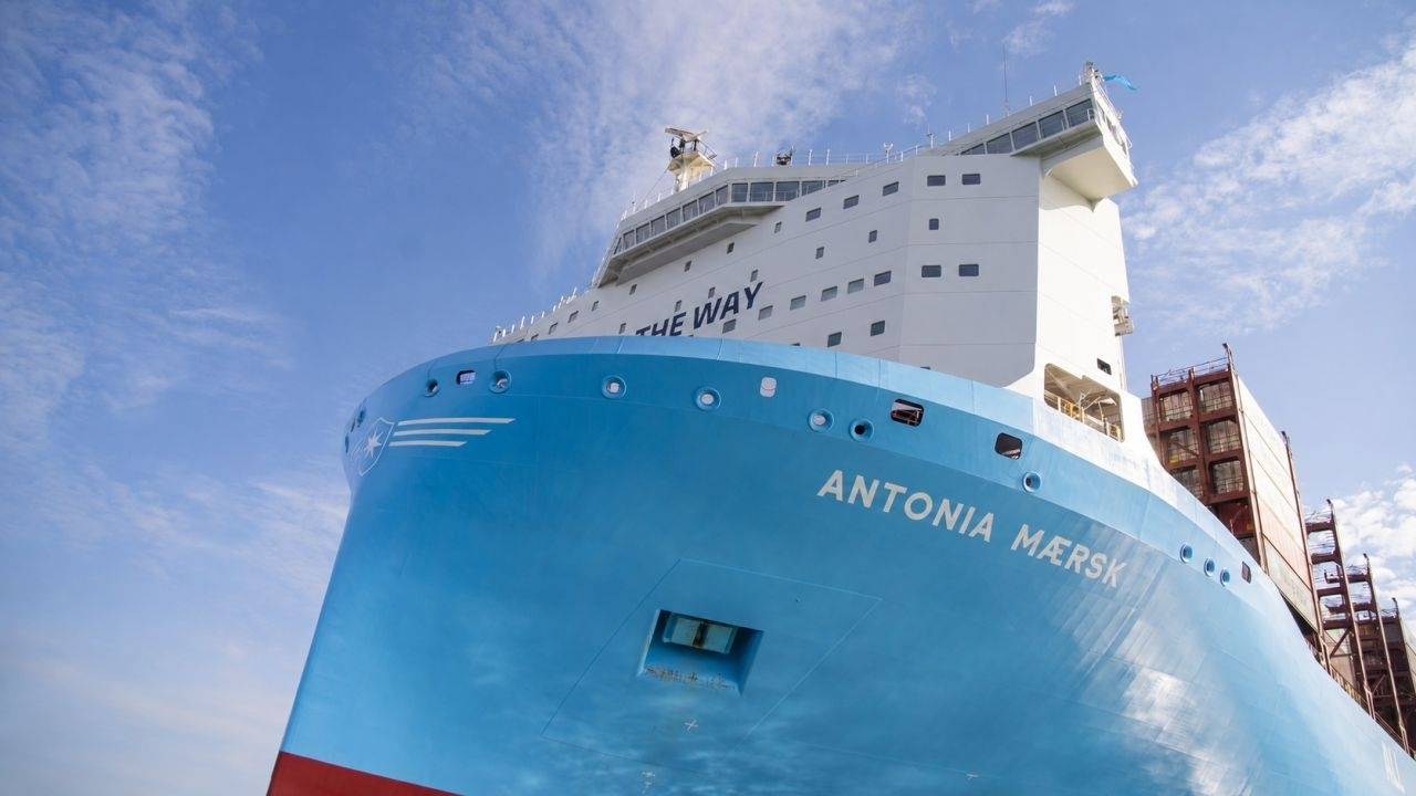 Antonia Maersk vessel.