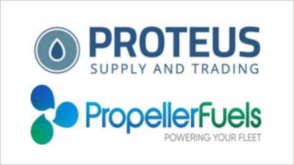 Proteus Supply and Trading and Propeller Fuels logo.