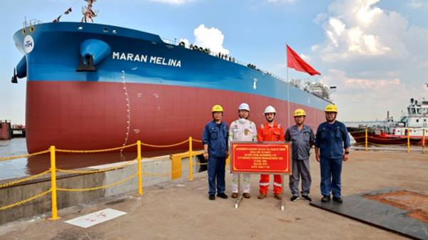Launching ceremony of Maran Melina.