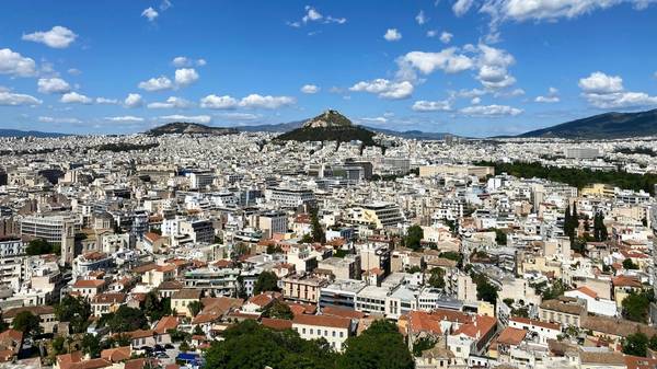 Athens cityscape.