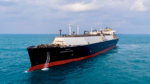 Greenergy River vessel.