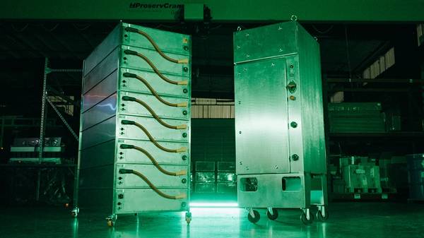 Fleetzero Leviathan Battery Energy Storage System (BESS).