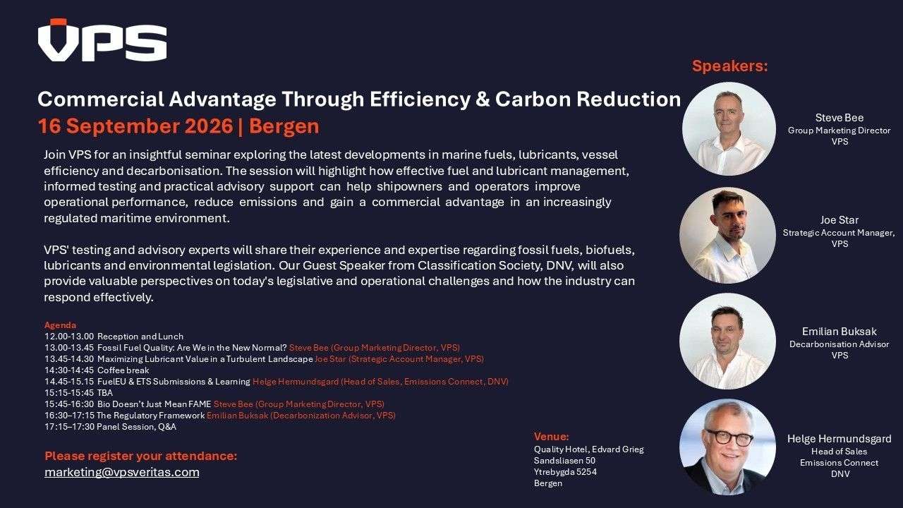 VPS Carbon Reduction seminar graphic.