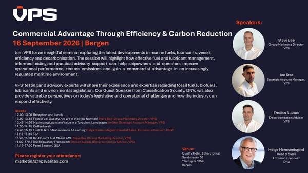 VPS Carbon Reduction seminar graphic.