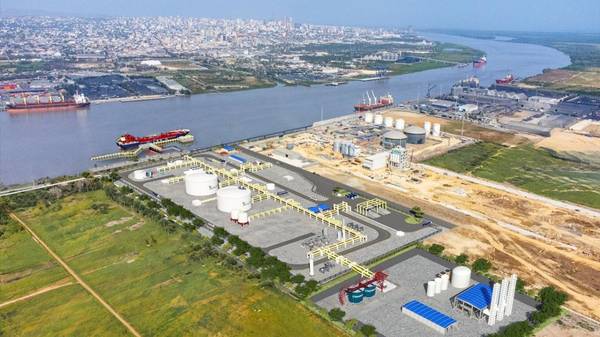 Palermo LNG facility.