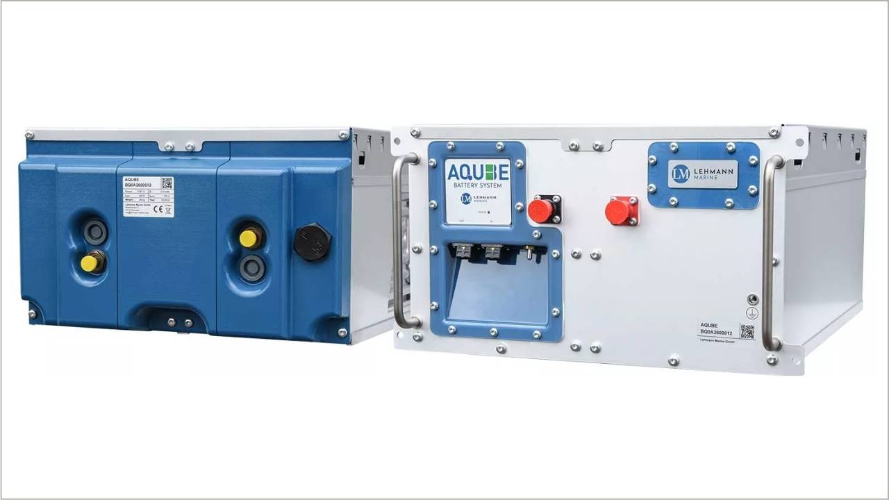 AQUBE battery system.
