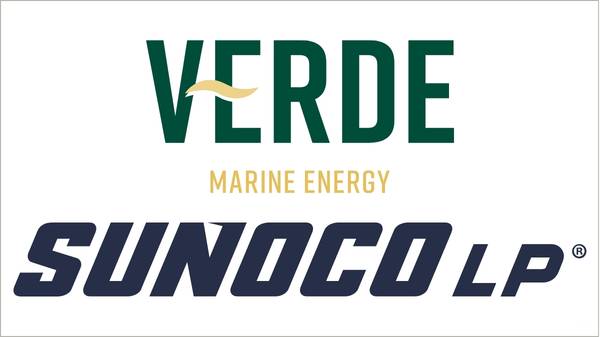 Verde Marine Energy and Sunoco LP logos.
