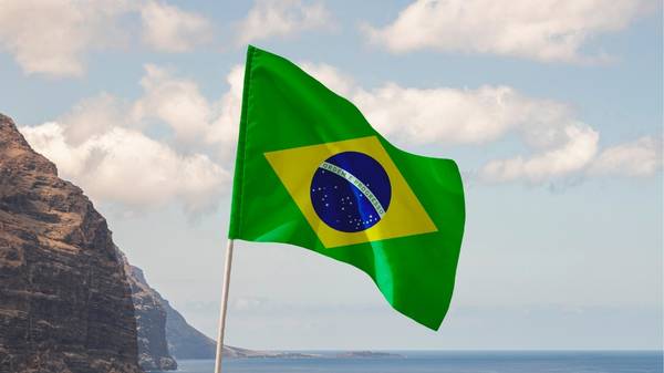 Flag of Brazil.