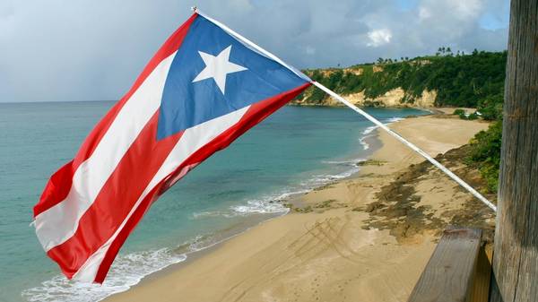 Puerto Rico flag.
