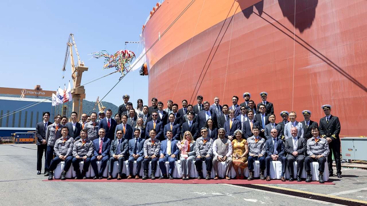 Elandra K2 naming ceremony.