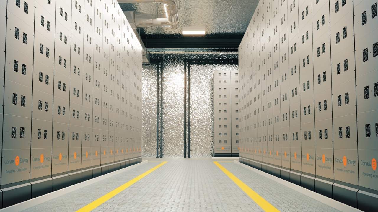 Blue Whale NxtGen Energy battery system.