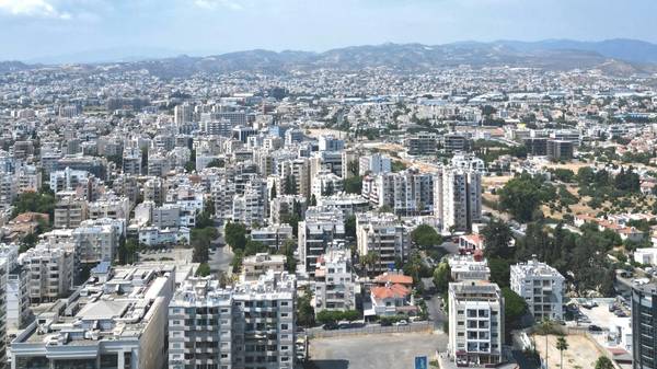 Limassol cityscape.